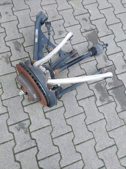 фото №1, Cayenne ii 7p5 поворотна опора правий зад ступиця комплект