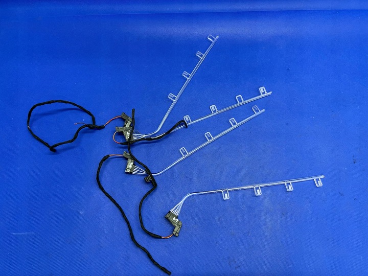 фото №4, Audi a7 c7 планки led обшивка дверей дверь ambiente комплект 40