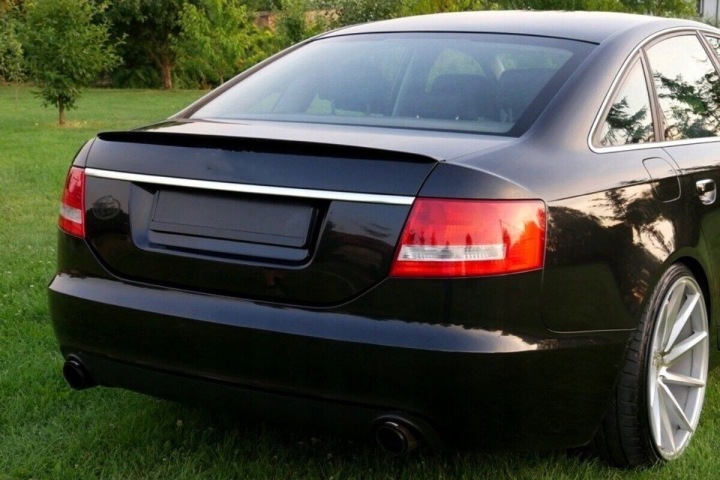 фото №9, Audi a6 c6 4f sedan 2005-2011 спойлер спойлер rslook abs чёрный блеск !