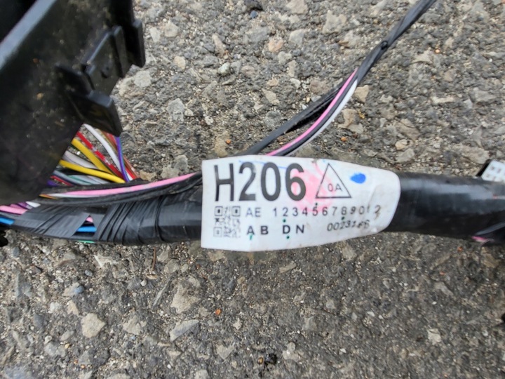 фото №13, Джгут установка кабелі штекери модуль bsi mitsubishi outlander iii 2.0 b оригінальний номер