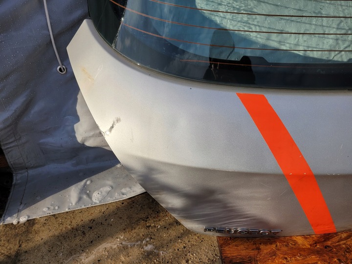 фото №4, Крышка багажника задняя зад peugeot 308 t7 hb