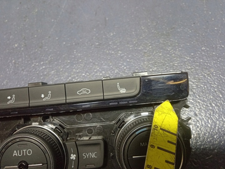 фото №9, Vw arteon перемикач кондиціонера повітропровід 5g0907044fg
