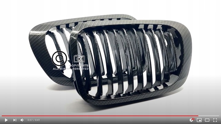 фото №15, Решётка радиатор решётка радиатора решётки радиатора bmw e46 bmw e39 передний рестайлинг карбон