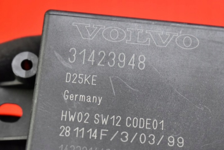 фото №9, Блок управления  модуль парковка pdc 31423948 volvo v60 1 i 13-20