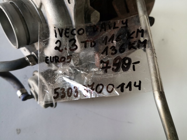 фото №6, Iveco daily 2.3 td 116/136 km turbosprężarka euro5