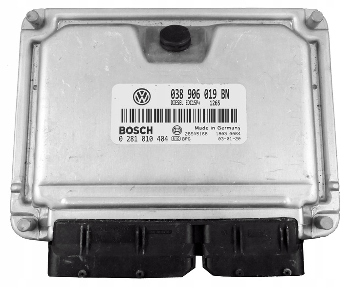 фото №1, Блок управления vw passat 1.9 tdi 0281010404 038906019bn