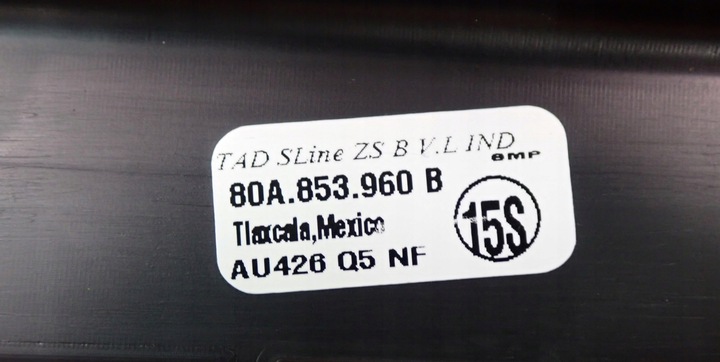 фото №12, 80a853960b планка правый перед ly7c audi q5 sq5 80a