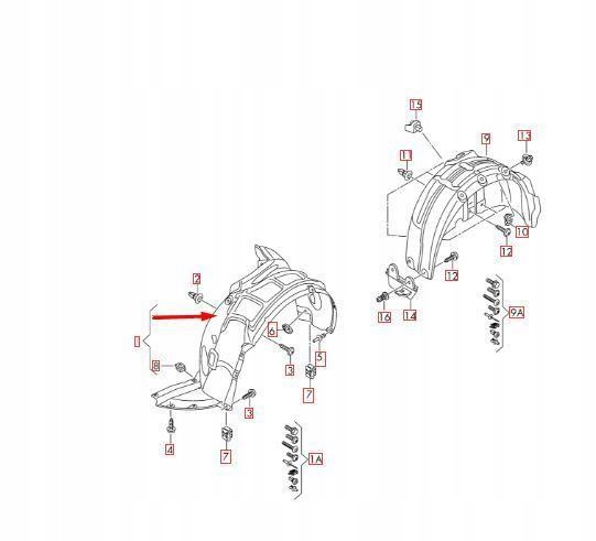 фото №6, Opatrunek захисні накладки колеса vag audi a3 8v оригінальний 8v5821171b