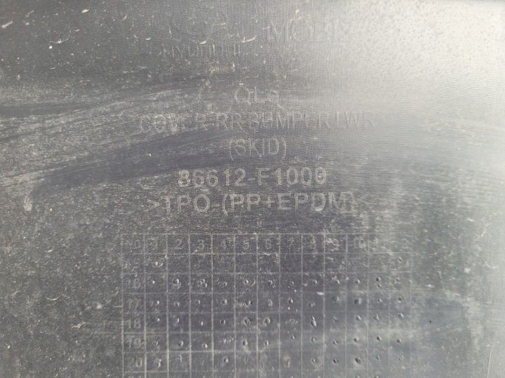 фото №8, Kia sportage iv 4 | бампер диффузор спойлер зад задний 86612-f1000 | 0888