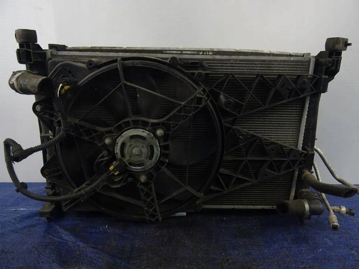 фото №7, Комплект радиатор fiat bravo ii 1.4 16v