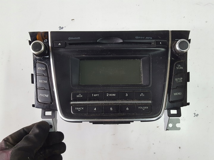 фото №1, Hyundai i30 ii 12-16r радио cd mp3 96170-a6210gu