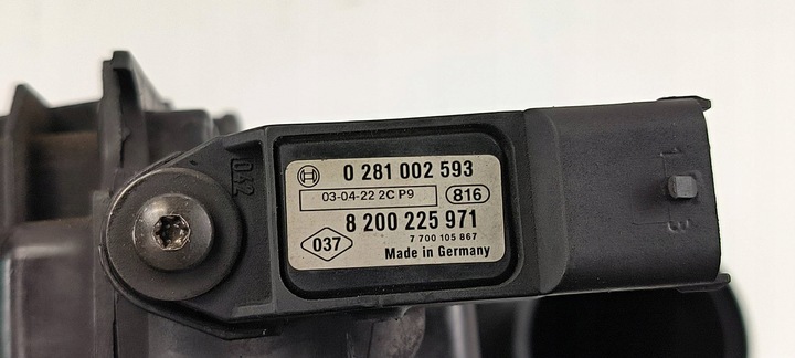 фото №7, Корпус фільтра 8200225971 renault clio ii 2 рестайлінг