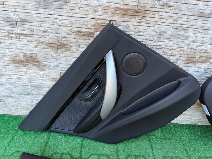 фото №11, Оббивка оббивка двері bmw 3 f30 4szt комплект синя nić