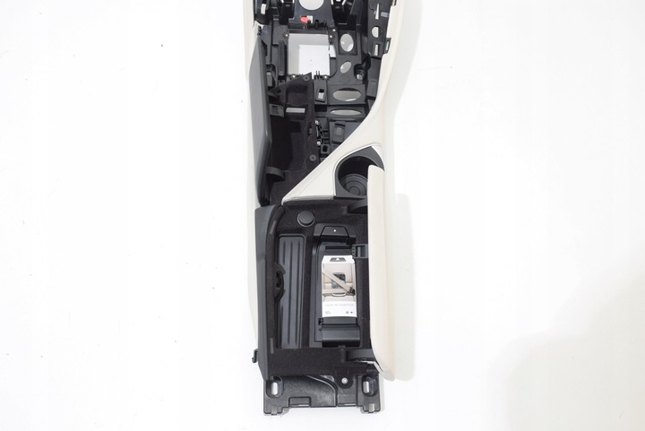 фото №12, Bmw i8 i12 i15 туннель средний консоль подлокотник кожа elfenbeinweiss