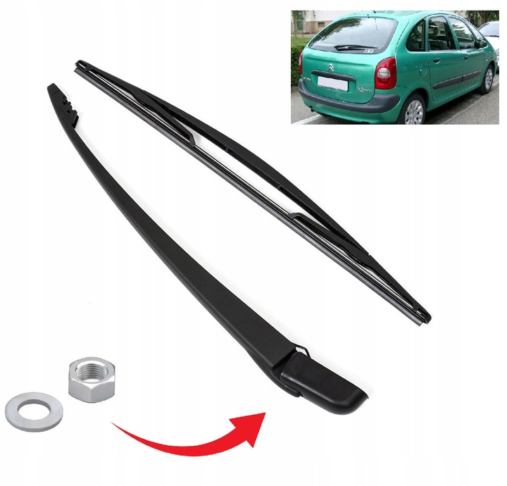 фото №2, Важіль + двірник na зад citroen xsara picasso 2000r-