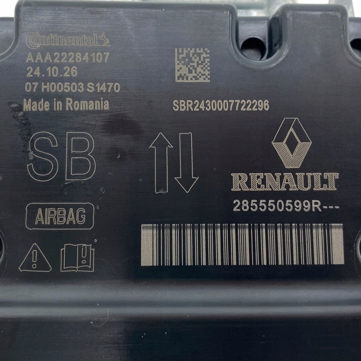 фото №12, Датчик модуль подушка безопасности dacia duster iii 285550599r