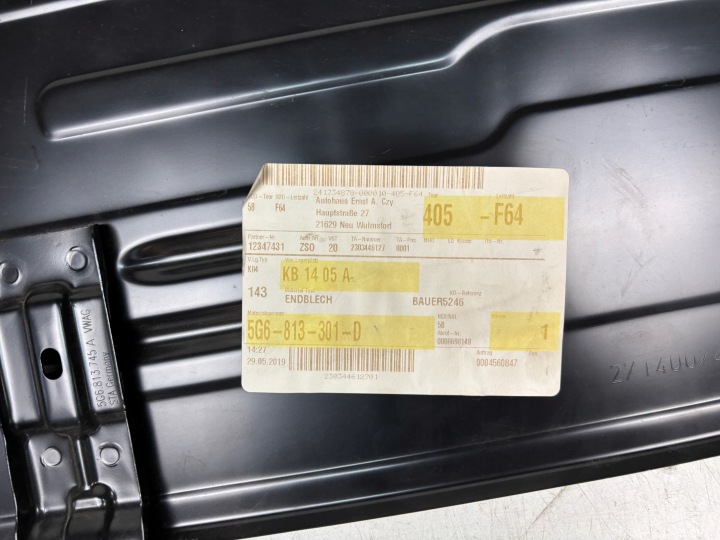 фото №10, Панель задня стінка vw golf vii 7 5g6 5g6813305d