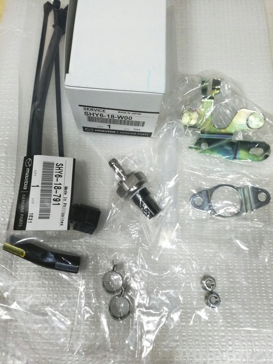 фото №7, Оригинальный номер mazda shy6-18-w00 датчик давления выхлопных газов