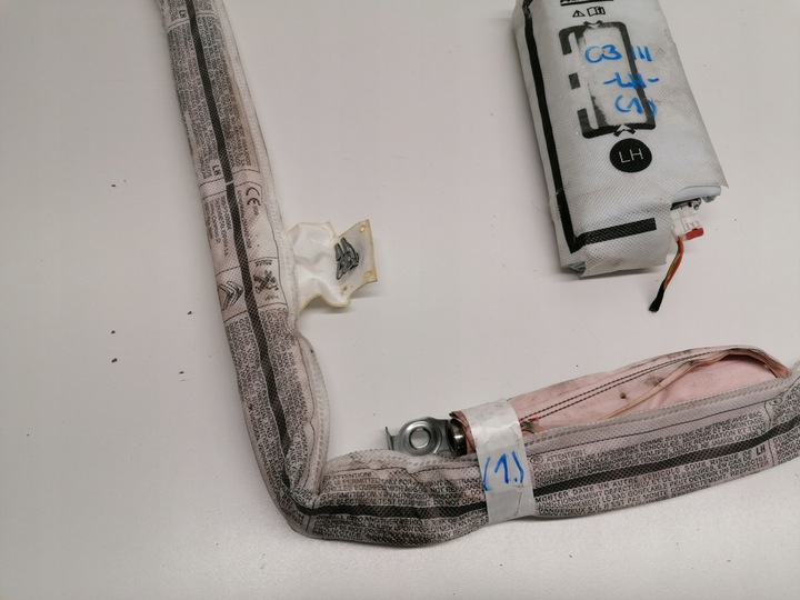 фото №6, Citroen c3 iii шторка левая подушка сиденья подушка безопасности оригинал 2016-