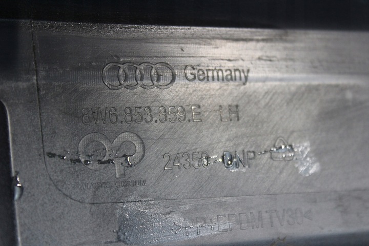 фото №5, Планка порогова ліва audi a5 8w рестайлінг s-line нова oem 8w6853859e