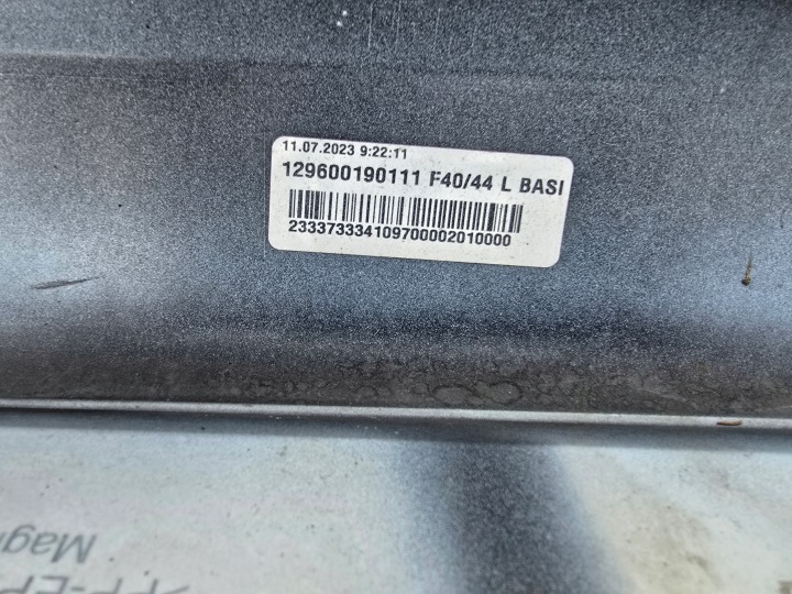 фото №9, Молдинг порогова ліва bmw 1 f40 2 f44 7461381 звичайна
