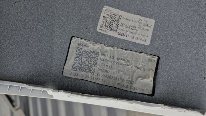 фото №6, Hyundai tucson iv 4 20- бампер перед переднє 86511-n7000