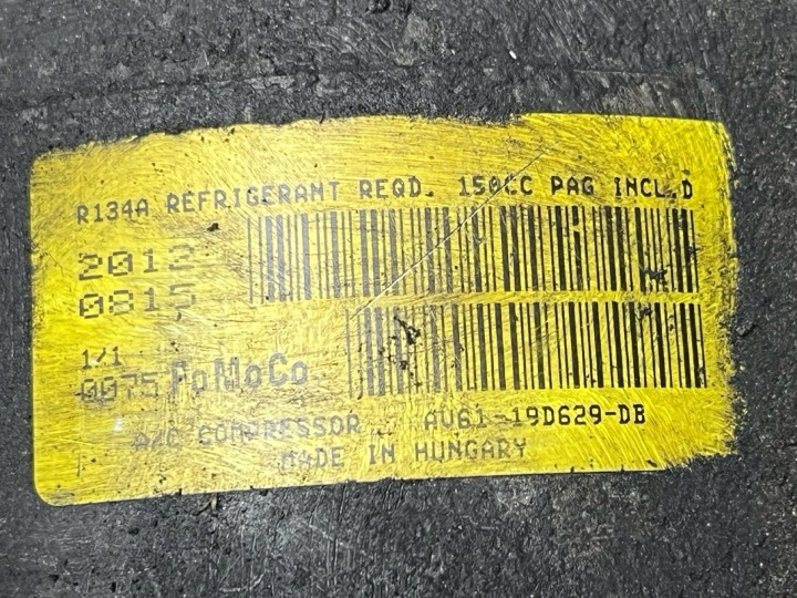 фото №6, Компресор кондиціонера ford mondeo 4 рестайлінг 2012 av61-19d629-db
