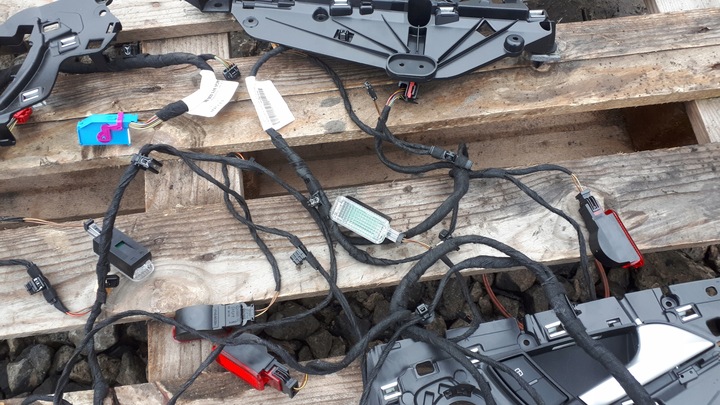 фото №5, A6 c7 a7 підсвітка обшивка дверей ambiente ручка led