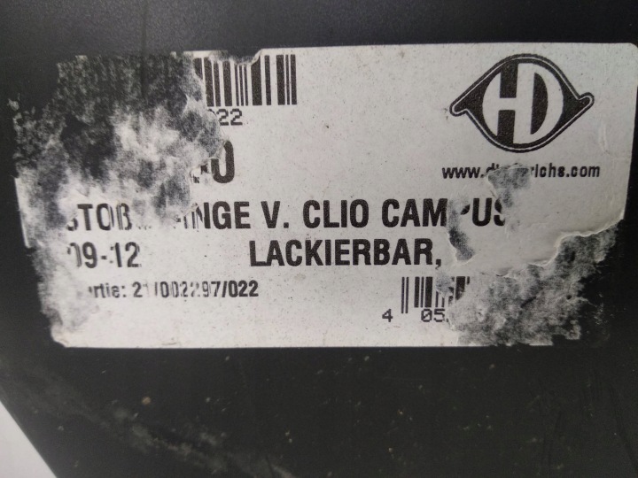фото №11, Бампер перед передний renault clio iii 09-14 4413350