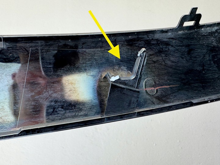 фото №14, Lexus is 18r- планка нижняя решётка решётка 53122-53100