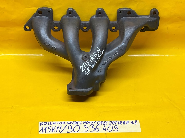 фото №10, Коллектор выпускной opel zafira a 1,8 b 115km 90536409 .