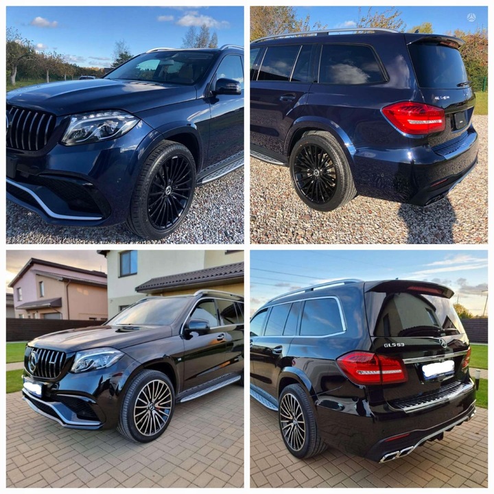 фото №13, Mercedes x166 gl/gls bodykit gls63 amg бамперы