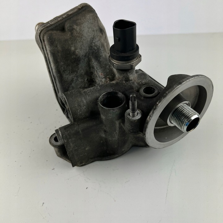 фото №8, Основание фильтра масла + радиаторов +датчик jumper peugeot boxer bluehdi 2.0