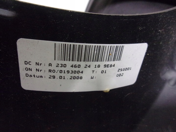 фото №10, Mercedes r230 sl 500 рестайлинг руль дерево кожа a2304602418