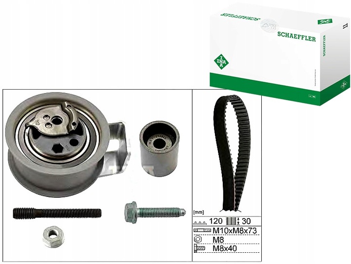 фото №1, Набір kpl. ремінь розподільний вал ina530 0091 10 ina