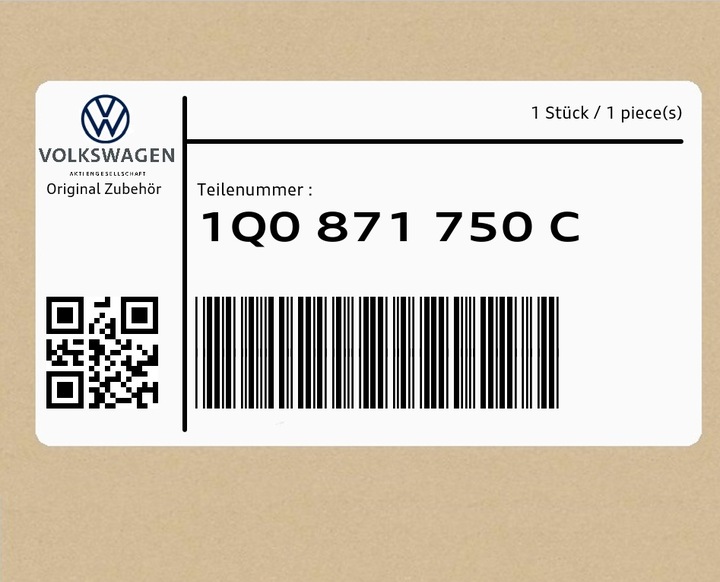 фото №1, Адаптер 1q0871750c vw eos