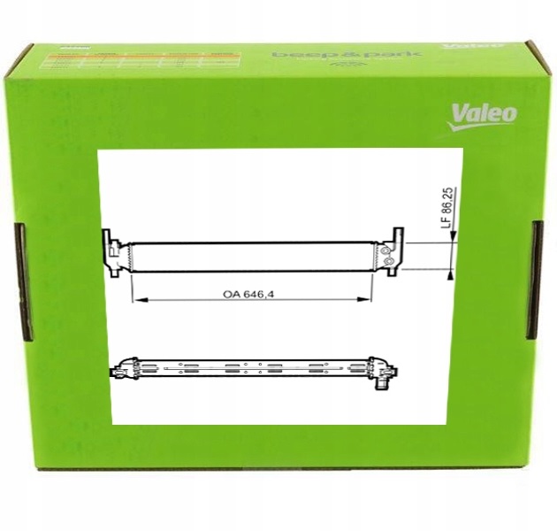 фото №1, Радіаторів двигуна води рідини охолоджуючої valeo do audi a1 1.4 tdi tsi