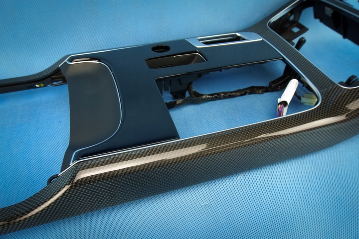 фото №11, Туннель средний led audi a8 s8 4h d4 4h1863240p 7v7 карбон