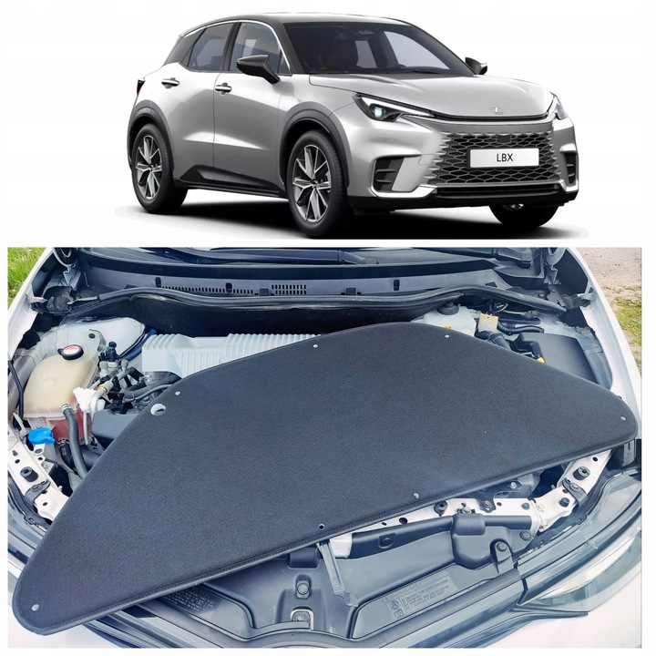 фото №1, Шумоизоляция капота lexus lbx 2024-2025