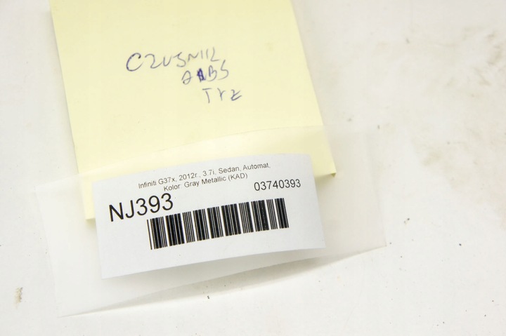 фото №5, Nj393 infiniti g37 3.7i датчик abs зад задний