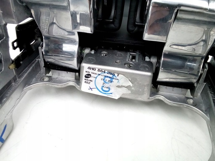 фото №7, Audi a8 s8 d4 подлокотник бардачок чёрный кожа кожаный 4h0864206t