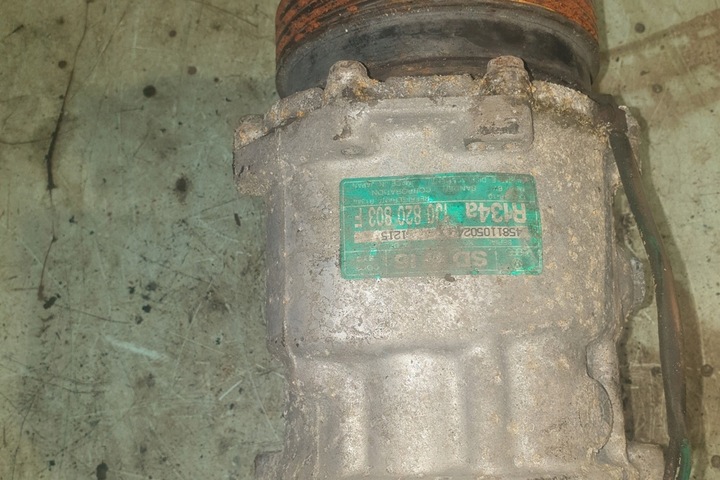 фото №7, Компресор кондиціонера vw golf iv 1j1 1j0820803f 1.9l дизель 66kw 1998