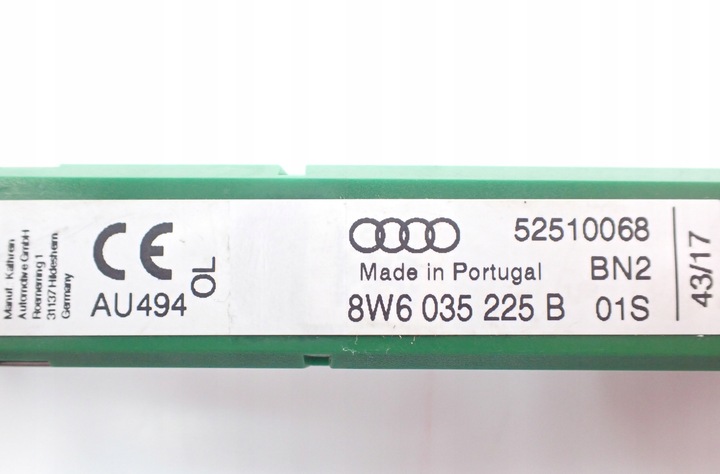 фото №12, 8w6035225b усилитель антенный audi a5 f5 8w купе