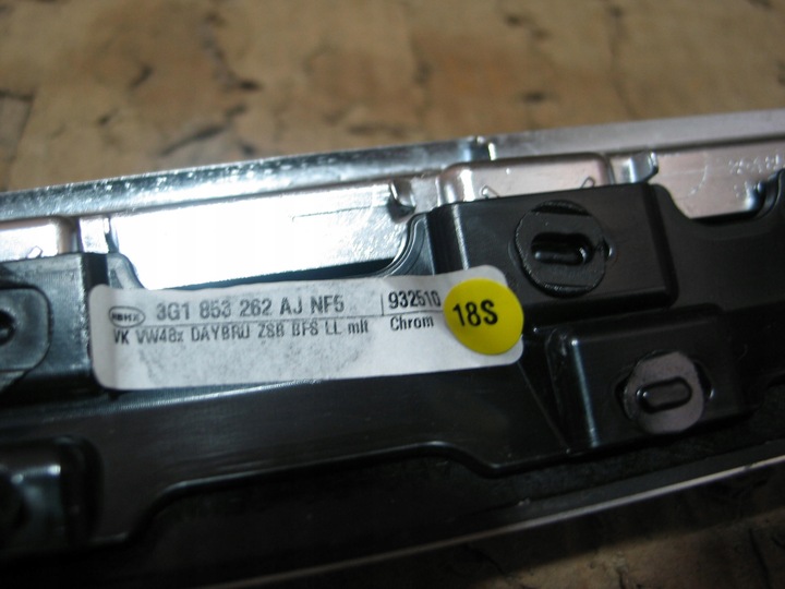 фото №14, Планка dekor решітка повітропровід годинник vw passat b8 3g1853262aj