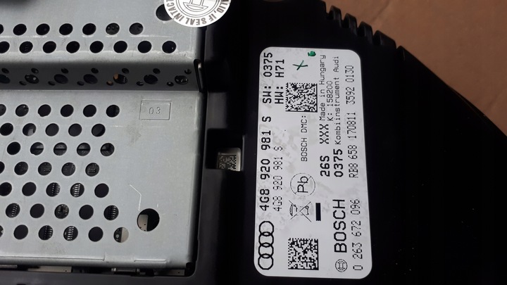 фото №10, A7 4g спидометр манометр 3.0 tdi 4g8920981s uk