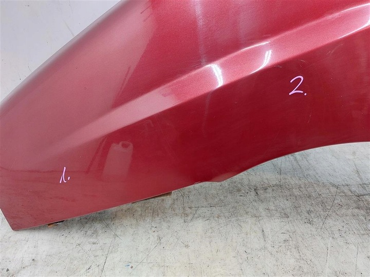 фото №9, Крило переднє лівий fiat doblo i рік 2000-2010 lak: бордовий