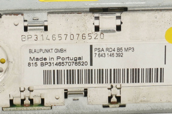 фото №9, Магнитола cd citroen c4 i 9655770477