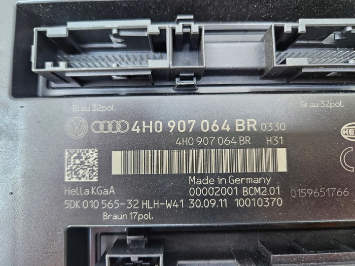 фото №3, Модуль комфорта audi a6 c7 4g a7 c7 a8 d4 4h
