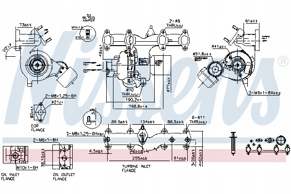 фото №8, Турбонагнетатель nissens 93172 pl dystrybucja