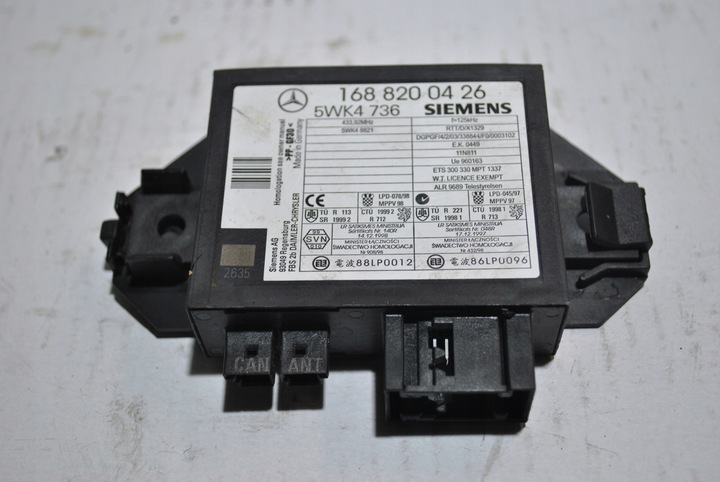 фото №5, Модуль иммобилайзера mercedes a-klasa 168 1688200426